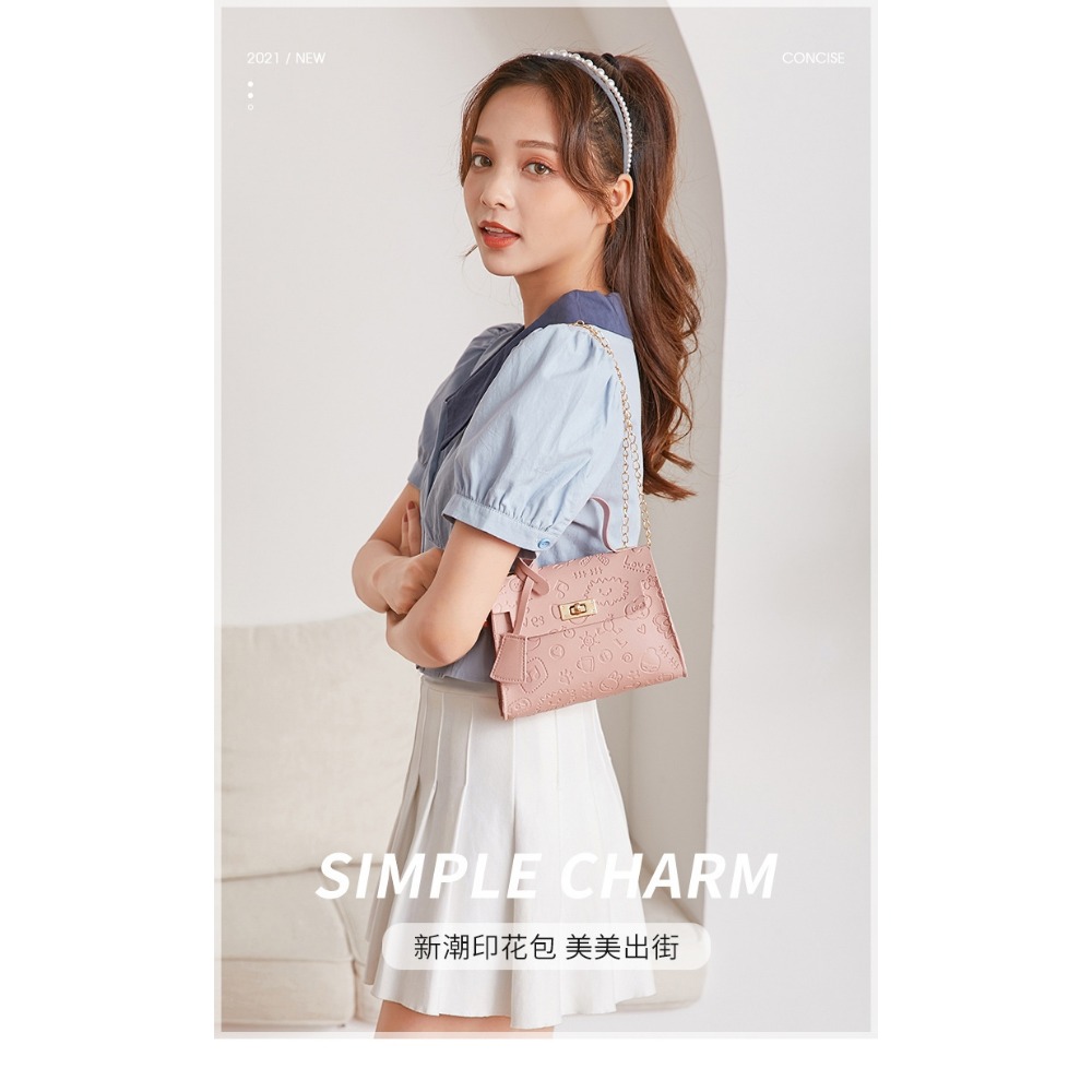 通通現貨99元 復古壓花女包 肩背手提包 手機包-細節圖2