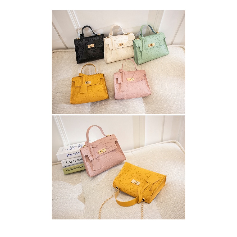 通通現貨99元 復古壓花女包 肩背手提包 手機包-細節圖3