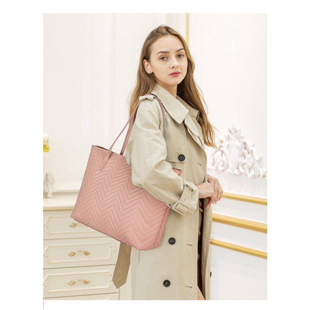 通通現貨99元 潮流大理石花女托特包 逛街包 肩背包-細節圖2