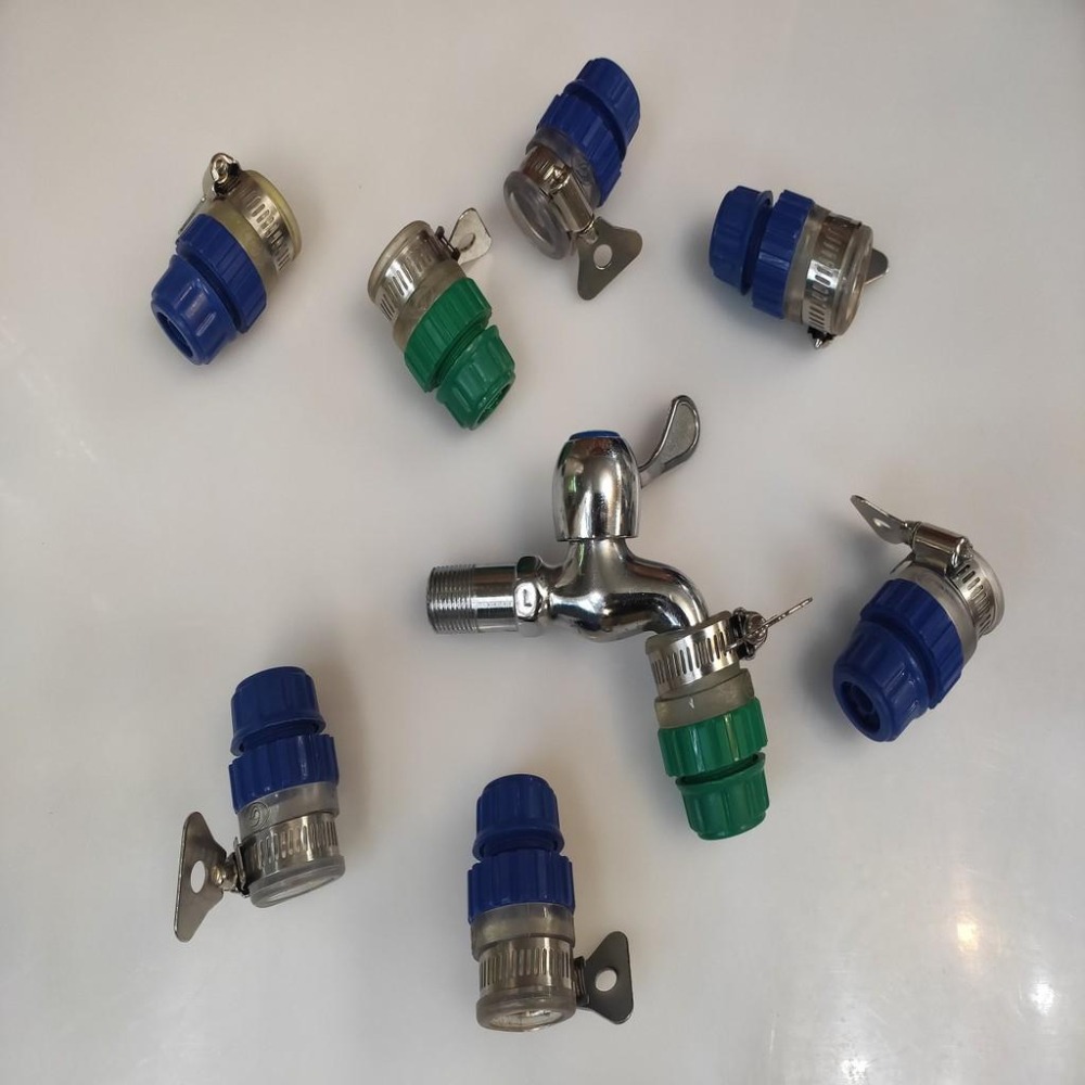 4分水龍頭接3分水管快速接頭 水管快接 水管快速接頭 水龍頭奶嘴快接 水龍頭轉軟管接頭 水槍軟管接頭 3分鎖管接頭 管接-細節圖7