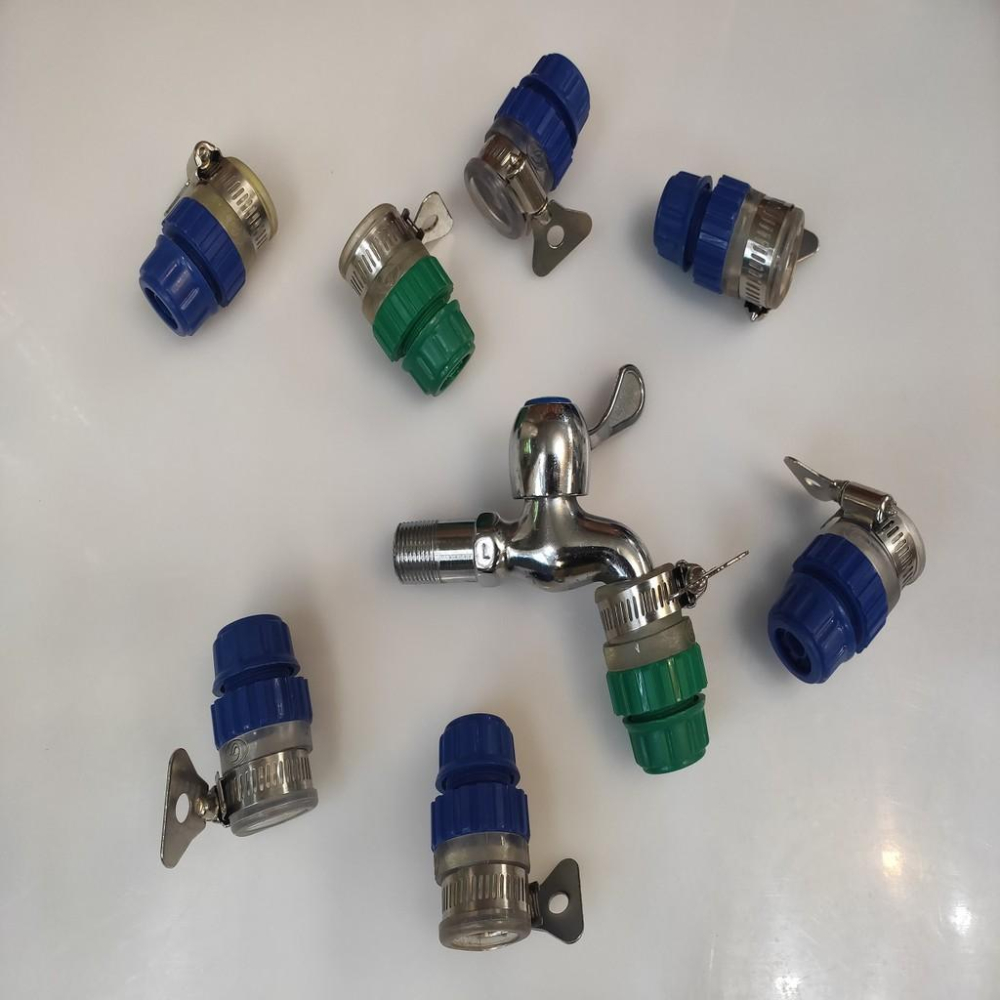 4分水龍頭接3分水管快速接頭 水管快接 水管快速接頭 水龍頭奶嘴快接 水龍頭轉軟管接頭 水槍軟管接頭 3分鎖管接頭 管接-細節圖7