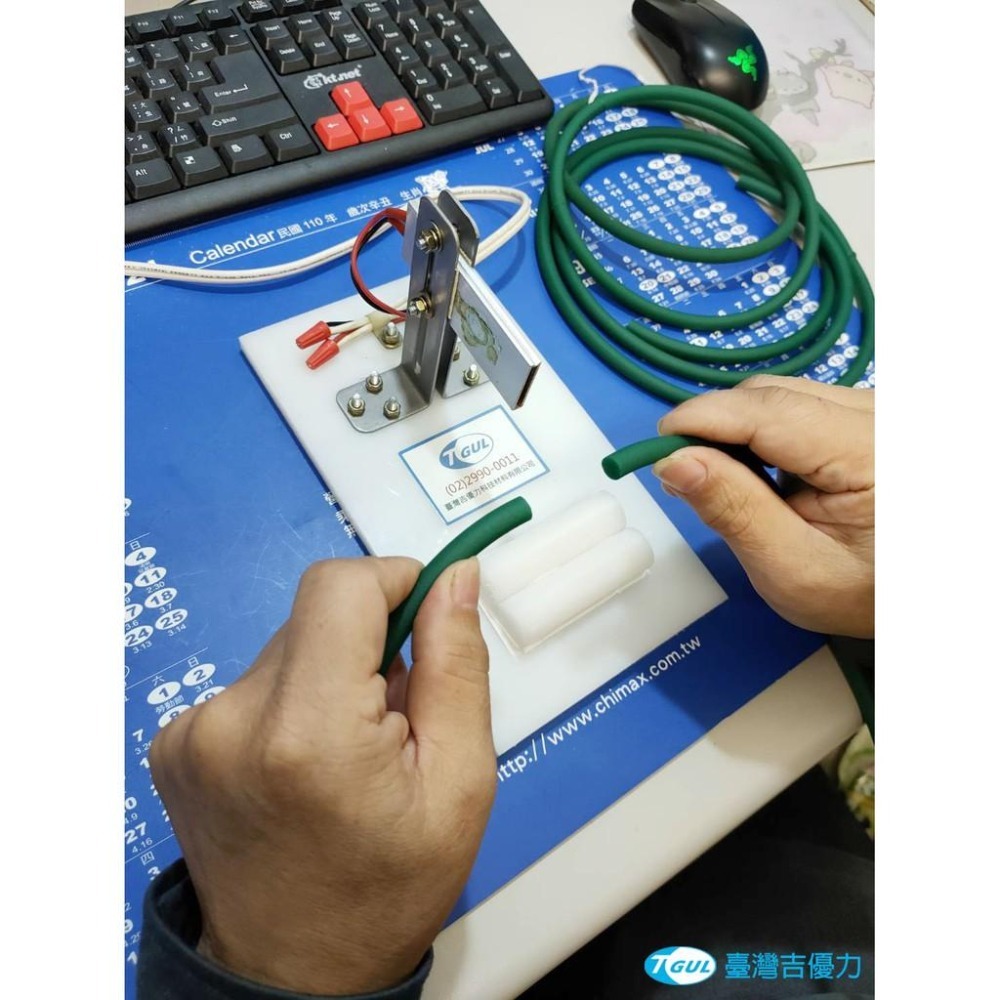 2mm PU粗面圓帶 400M /卷、粗面帶、萬可帶、優力膠皮帶、PU粗面皮帶、粗面圓帶、機器傳動帶、模型機皮帶-細節圖5