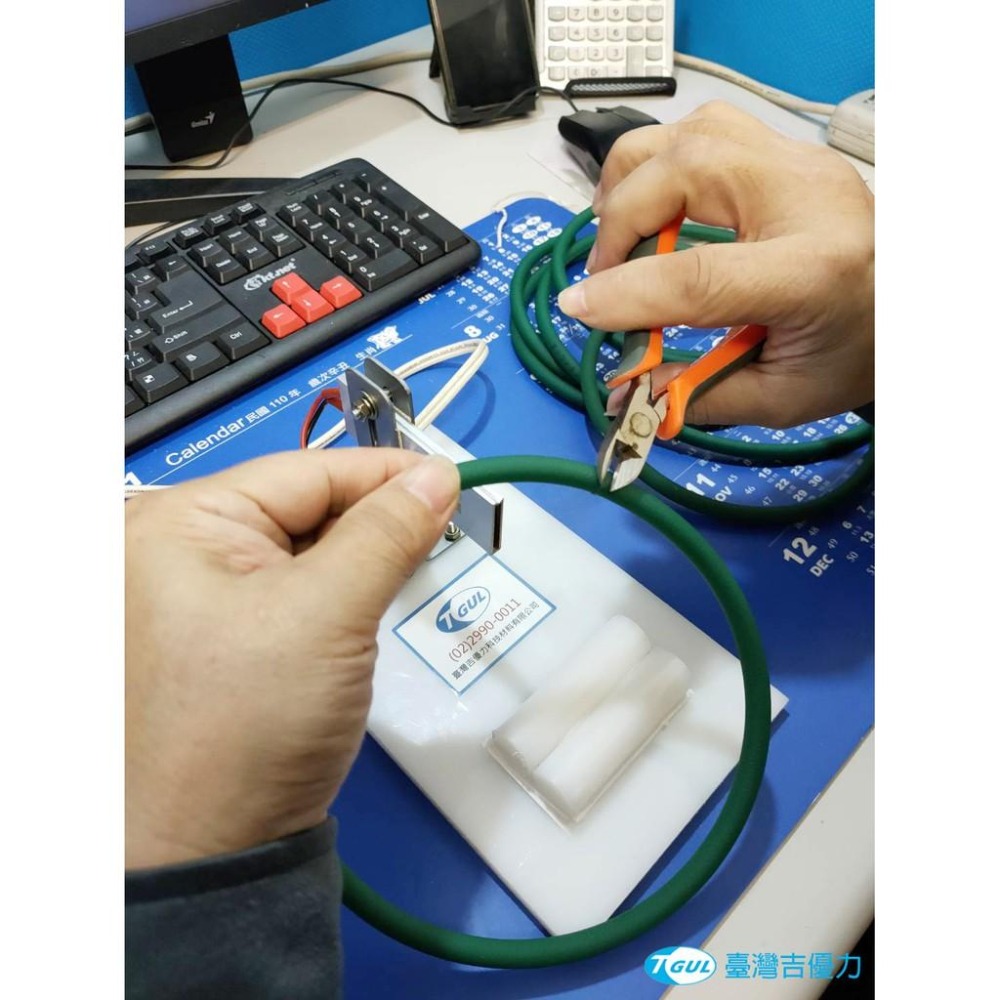 PU皮帶黏接器、PU傳動帶黏接器、萬可帶黏接器、光面圓帶黏接器、粗面圓帶黏接器、優力膠皮帶黏接器、三角帶、五角帶黏接器-細節圖7