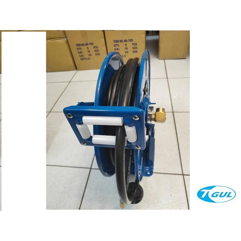 H450A 15米 高耐壓自動收管器、自動收線空壓管、輪座、風管、空壓管、空壓機風管、捲管輪、橡膠鋼絲管、XB450HR-細節圖4