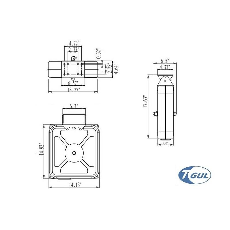 H360HRT 13M 自動收管器、自動收線空壓管、輪座、風管、空壓管、空壓機風管、橡膠管、捲管輪、XB360HRT-細節圖2