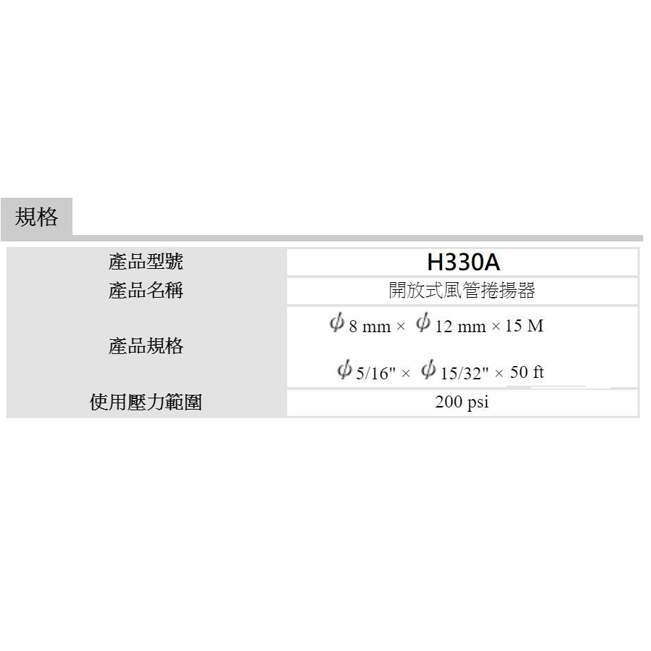 H330A 15米 自動收管器、空壓自動收線管、輪座、風管、捲管器、風管輪座、空壓管、空壓機風管、包紗管、夾紗管-細節圖3