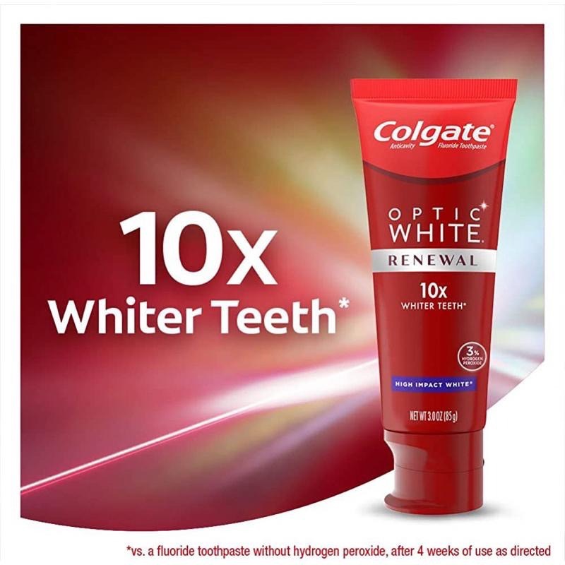 🎈現貨》牙醫Grace推薦👍高露潔 Colgate Optic White Renewal ✨亮白牙膏-細節圖9