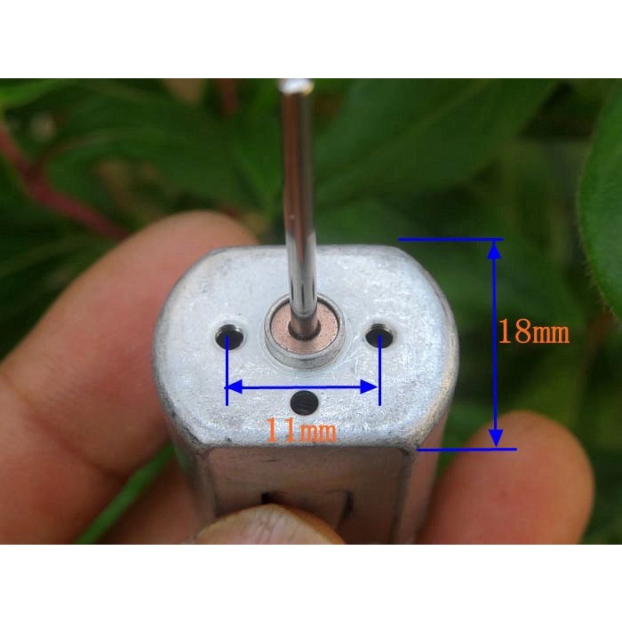 全新庫存 長軸 280 碳刷 高轉速 馬達-細節圖3