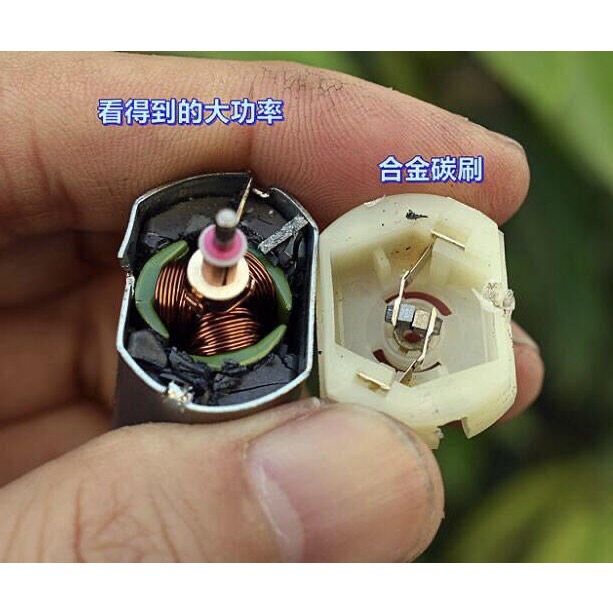 全新 萬寶至 FK280PA－3734 強磁 碳刷 馬達 DC3V－5V 高速 大扭力 沖牙機 小電磨-細節圖8