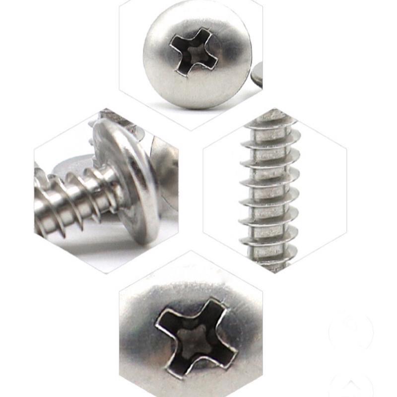 (10/20支裝)DIY 304 不鏽鋼 機車車殻 螺絲 配件-細節圖5