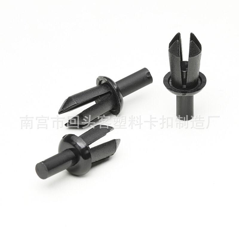 (5/10支裝)適用於 福斯 汽車後窗架 遮陽簾 後備箱飾板 尼龍卡扣 多款車適用-細節圖3