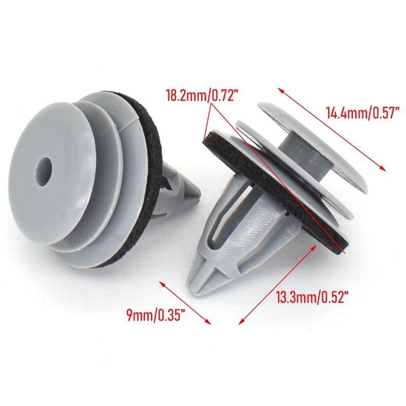 (5/10支裝) BMW E88 F45 E36 E46 E90 E91 F32 F33 門飾板 卡扣 卡子含EVA墊-細節圖2