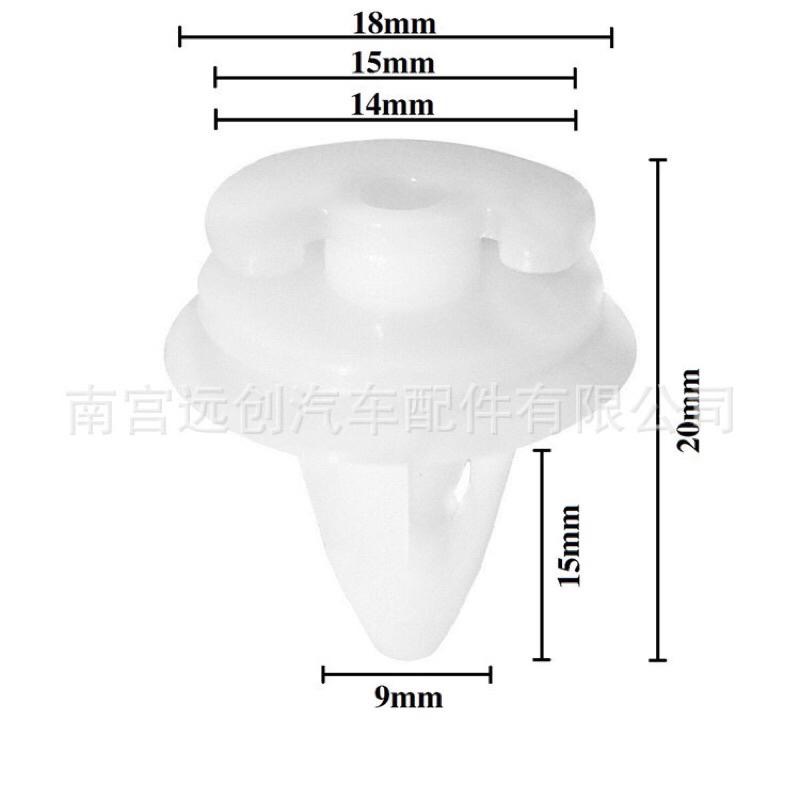 (10/20個裝)老款BMW E34 E36 E38 E39 E46 M3 M5 Z3 X5 門飾板 卡扣 帶EVA墊-細節圖4