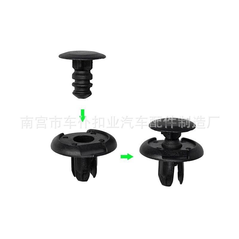(10個裝)適用於 本田車系 葉子板 擋泥板 內襯卡扣-細節圖2