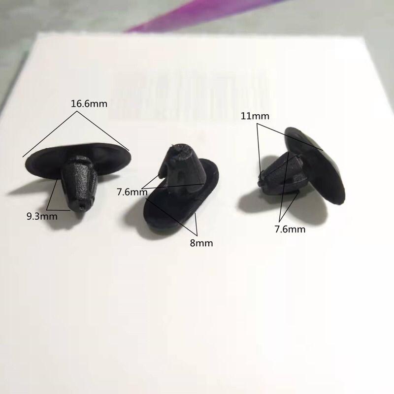 (5個裝）汽車 車門 引擎蓋 行李箱 門邊膠條 隔音條 門檻 密封條 固定卡扣-細節圖3