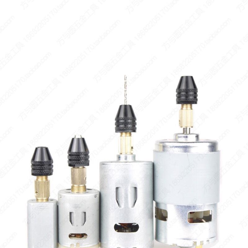 馬達軸轉M7/M8小電磨蜾紋 付板手 配高精度 萬用夾頭 多功能DIY 迷你電鑽 電磨用 微形 鑽夾-細節圖6