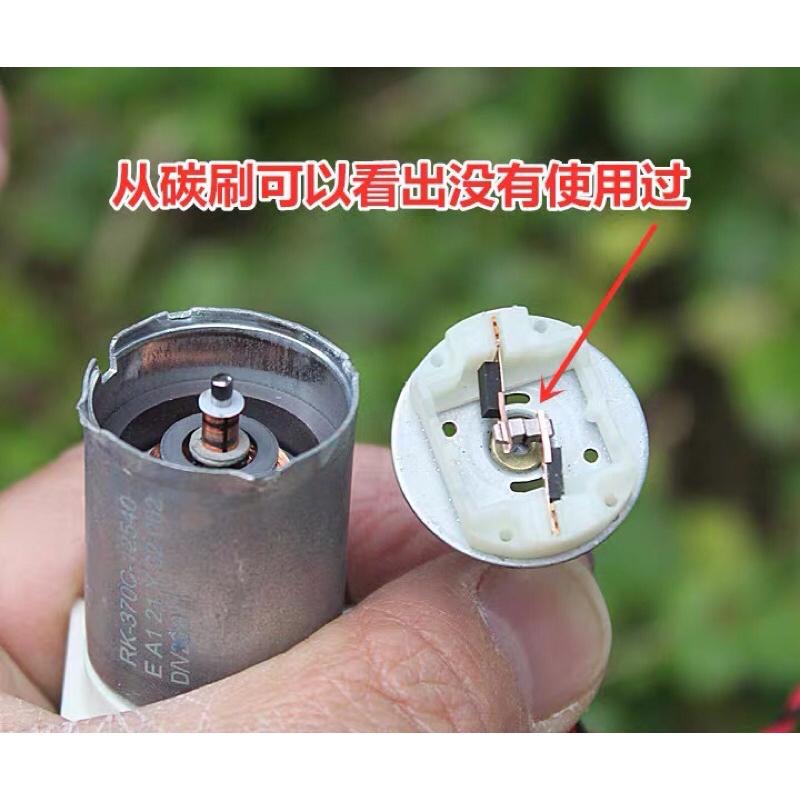 未使用拆機 四方泵頭 藍標 370微型 真空泵 氣泵DC12-20V-細節圖5
