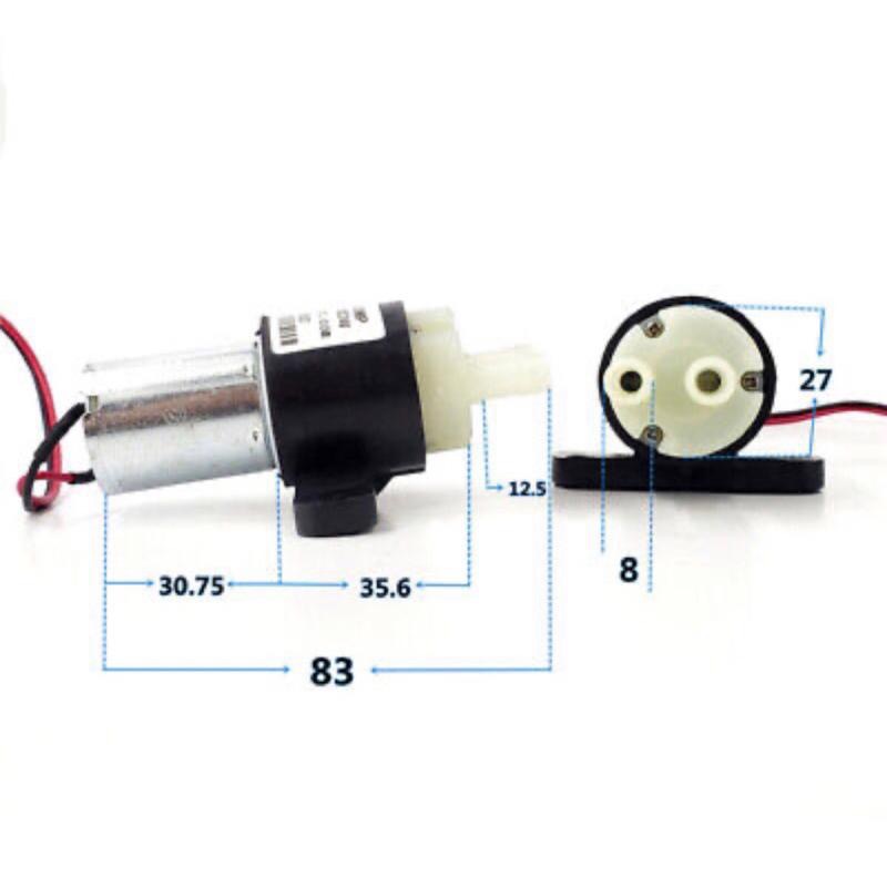 全新庫存 集創興DC12V 18V 24V 370隔膜泵 自吸泵 水泵 空氣泵-細節圖3