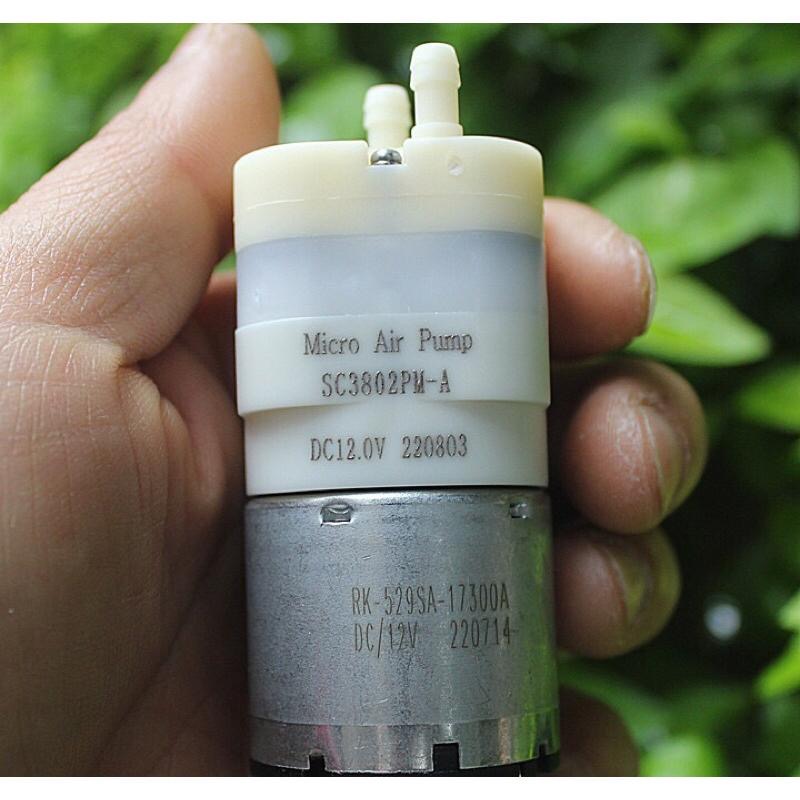 全新庫存 12v 520 微型 真空泵 氣泵 大流量 充氣泵 520馬達 壓力120Kpa 真空60Kpa-細節圖4