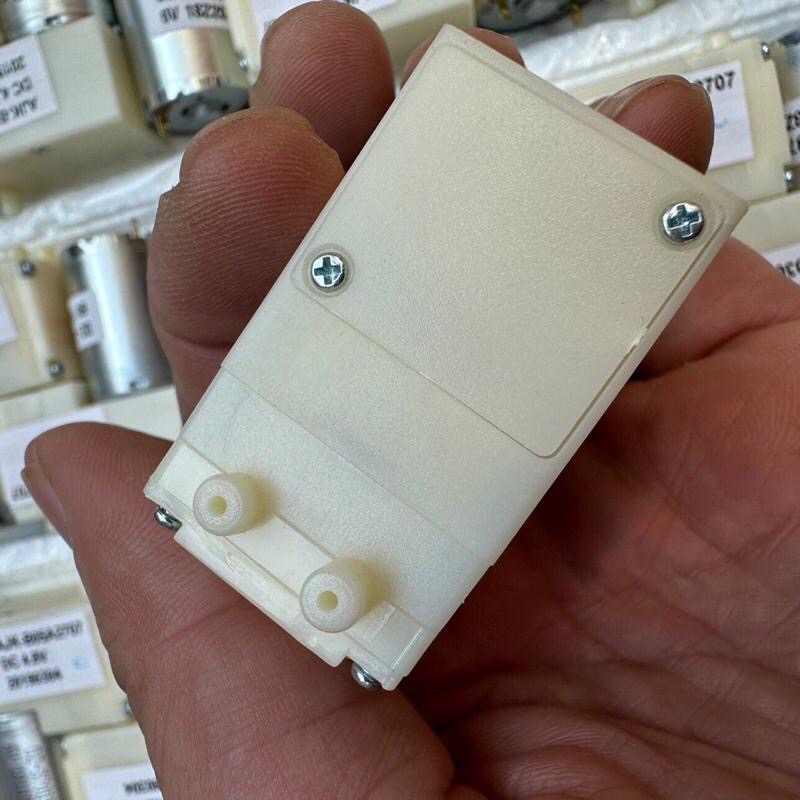 全新庫存 DC6V 370 微型 真空泵 隔膜壓力泵 抽氣打氣泵 增氧泵-細節圖4