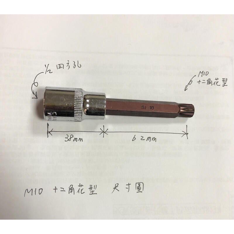 汽車 發電機 單向皮帶輪 專用拆卸 拆裝工具 33齒 六角 T50 M10 拆裝工具-細節圖7