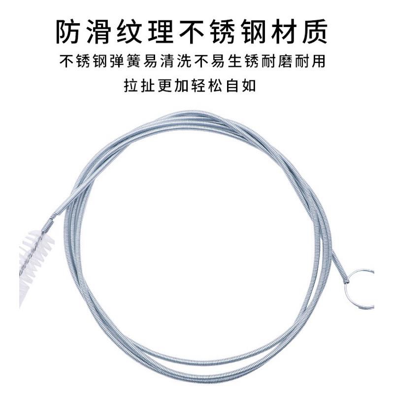 汽車天窗排水孔 疏通器 管道刷 堵漏水疏通 清理刷 空調排水管刷-細節圖2