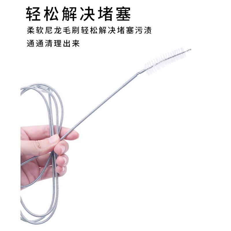 汽車天窗排水孔 疏通器 管道刷 堵漏水疏通 清理刷 空調排水管刷-細節圖5