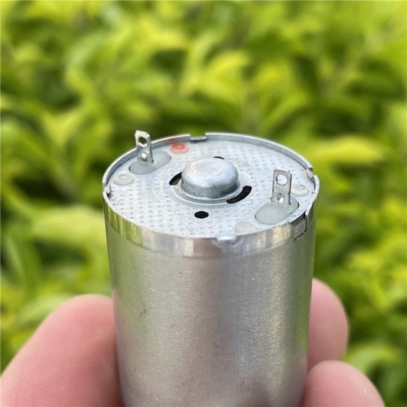 全新370直流馬達 1.5V-6V貴金屬電刷 低壓啓動 高速馬達 模型玩具 DIY-細節圖5