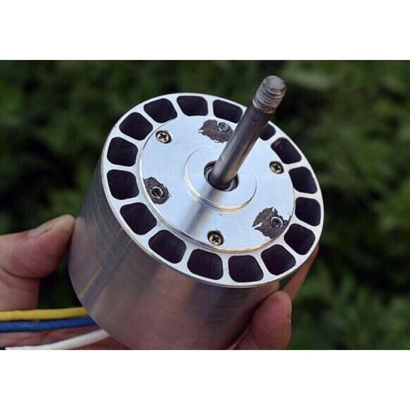 全新拆機 DC24V320W 三相無刷電機 馬達 釹鐵硼強磁 高速 大功率 驅動器-細節圖2