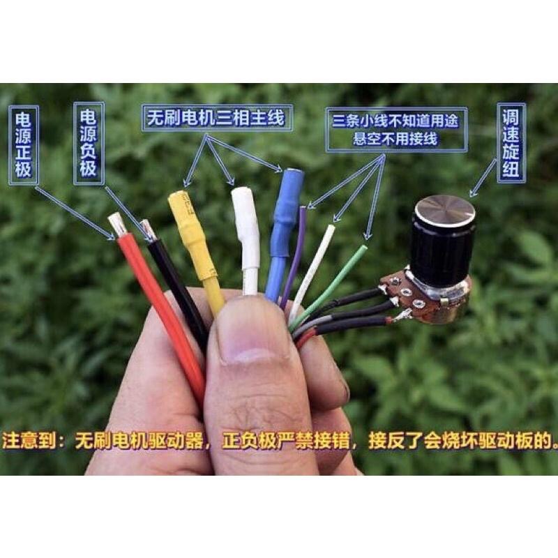 全新拆機 DC24V320W 三相無刷電機 馬達 釹鐵硼強磁 高速 大功率 驅動器-細節圖5