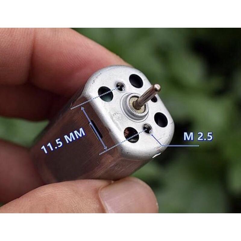 全新 德昌283 微型電機 馬達 加厚碳刷 DC12V 12600轉 強磁 大扭力 扁電機-細節圖5