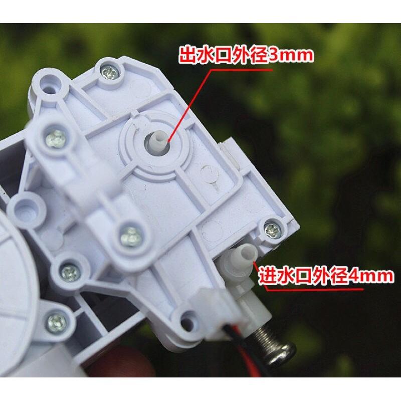 散裝庫存品 微型 柱塞 活塞水泵 自吸 高壓 泵 小型壓力泵 DC5-12V-細節圖3