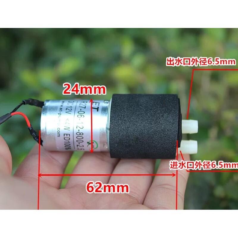 散裝庫存 DC12V 370 飲水機 隔膜水泵 微型 隔膜自吸泵 靜音 大流量 循環泵-細節圖2