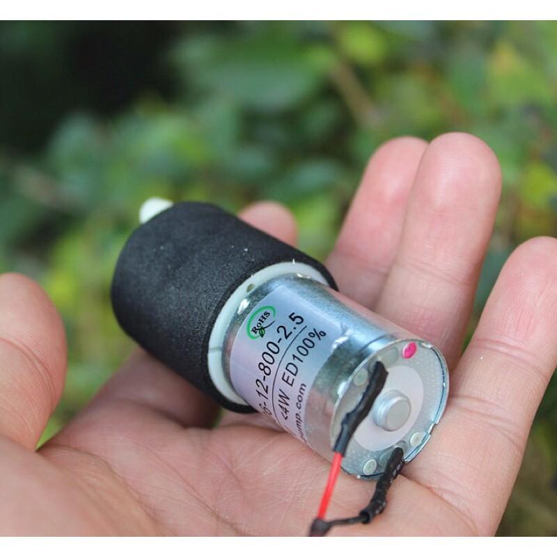 散裝庫存 DC12V 370 飲水機 隔膜水泵 微型 隔膜自吸泵 靜音 大流量 循環泵-細節圖3