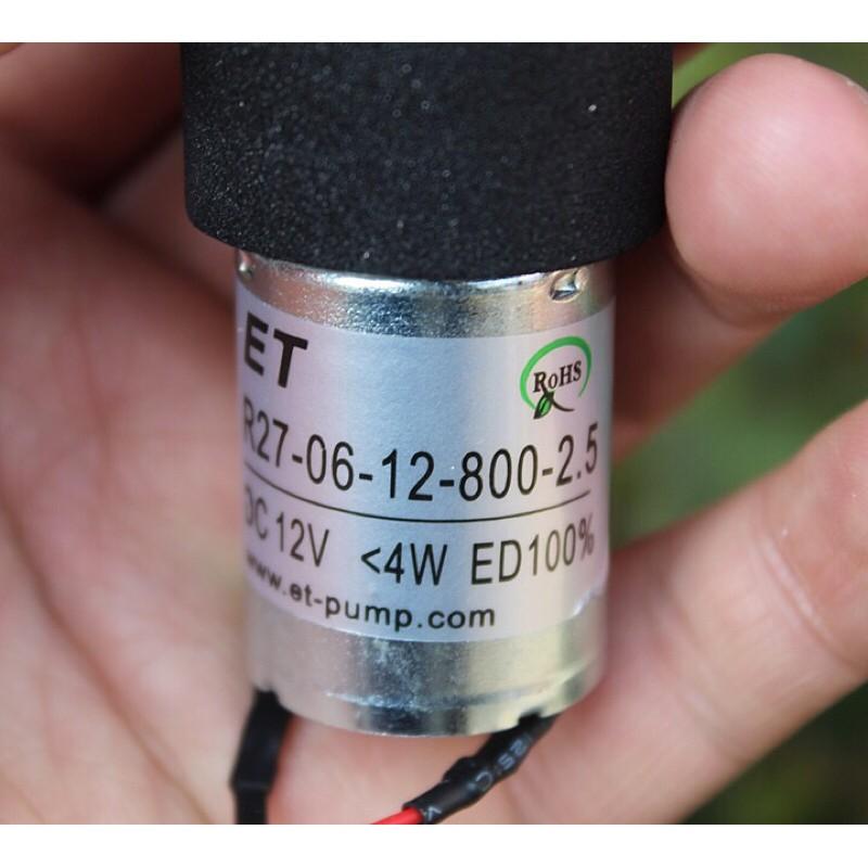 散裝庫存 DC12V 370 飲水機 隔膜水泵 微型 隔膜自吸泵 靜音 大流量 循環泵-細節圖4