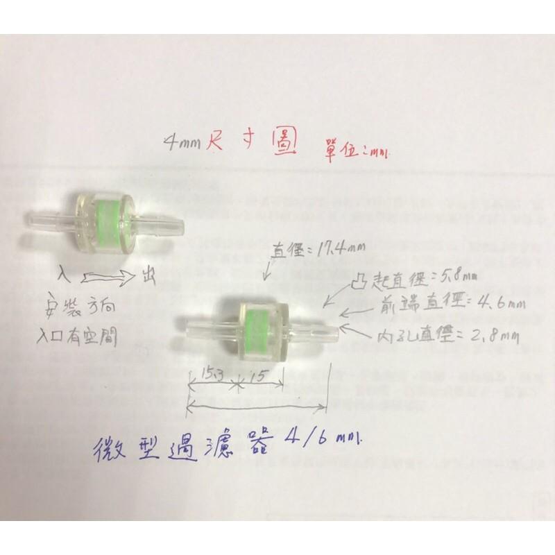 水 油 空氣 微型過濾器 過濾網 水族 活塞泵 齒輪泵 模型配件-細節圖2
