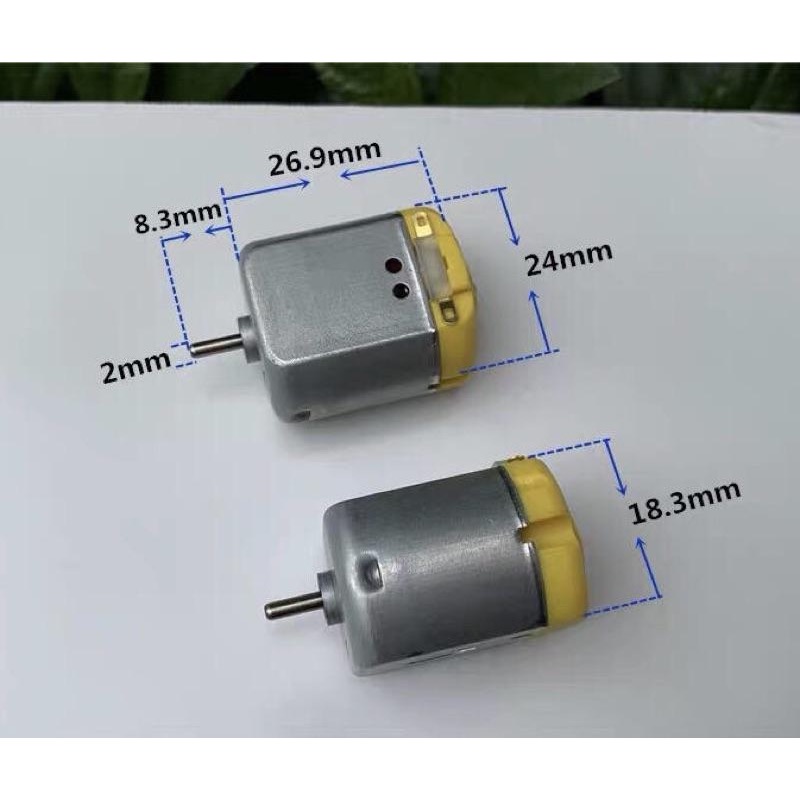 (全新庫存)S.M.C 260 扁形 玩具 車模 船模3V-6V 碳刷馬達 DIY 科技製作 實驗-細節圖2