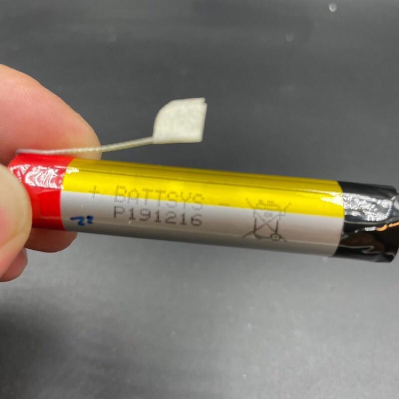 (全新庫存) 14700鋰電池 圓柱形電池 電動牙刷電池 不帶保護板 1200mah-細節圖4