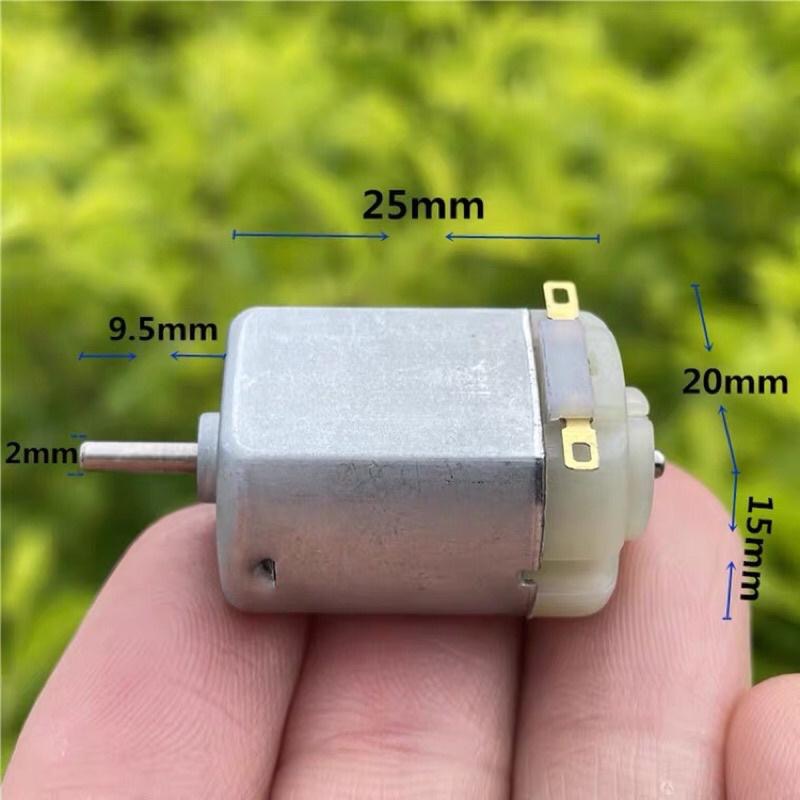 130-2463微電機 強磁 碳刷 玩具 模型 高轉速大扭力3V5V 四驅車 馬達 DIY製作-細節圖2