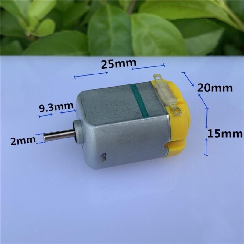 SMC 130-14200 12V 微型馬達 高轉速 強磁 碳刷 暴力 2mm軸 科技製作-細節圖2