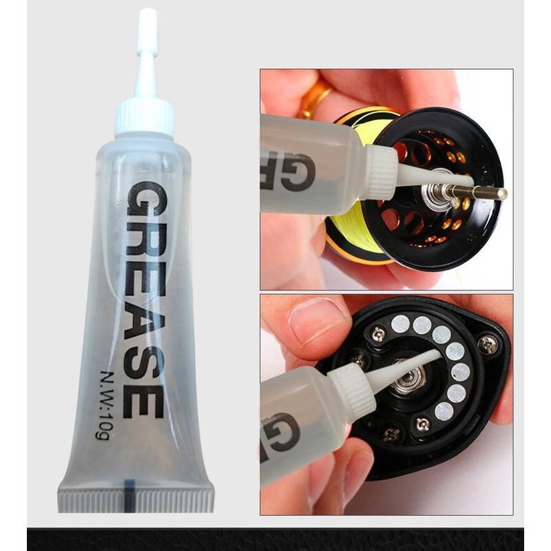 (10克尖嘴軟管) 漁線輪 玩具 保養潤滑油 齒輪 軸承 潤滑養護油 鋰基脂-細節圖4