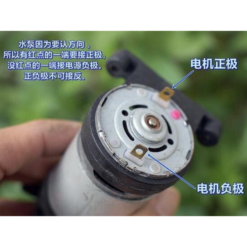 (全新散裝) 微型 直流 555 齒輪泵DC12V-24V 水泵 大流量  高壓力-細節圖6