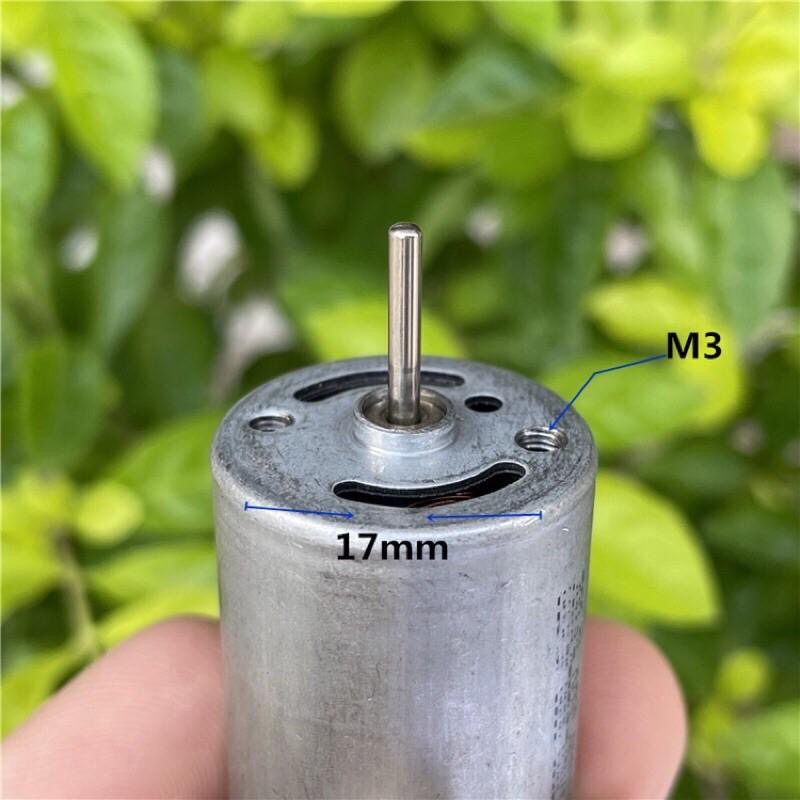 全新 超力370-3098 12V玩具馬達 高轉速大扭力 強磁 碳刷 電機 模型改裝 配件diy-細節圖4