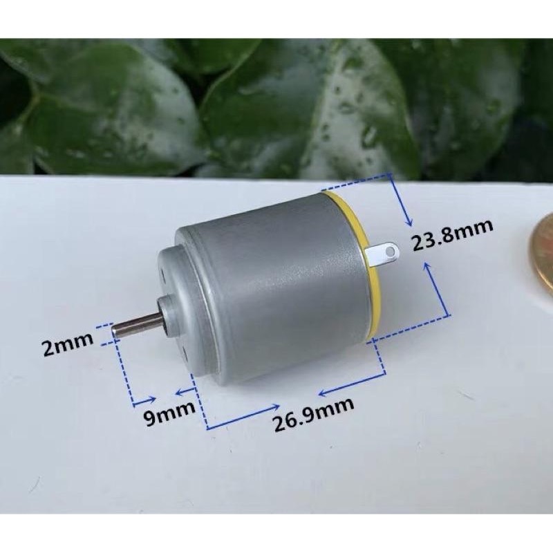 全新 S.M.C 260 碳刷 微電機 USB小風扇 DIY 模型製作 3V 5V 模型車 馬達-細節圖2