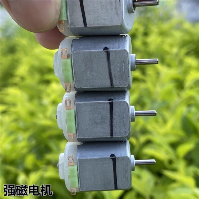 130直流微電機 強磁靜音玩具模型大扭力 1.5V-6V四驅車馬達科技製作-細節圖5