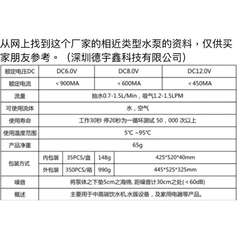 (全新庫存)微型抽水泵 370 隔膜泵 DC6V-12V 自吸泵 真空泵 飲水機 水泵-細節圖7