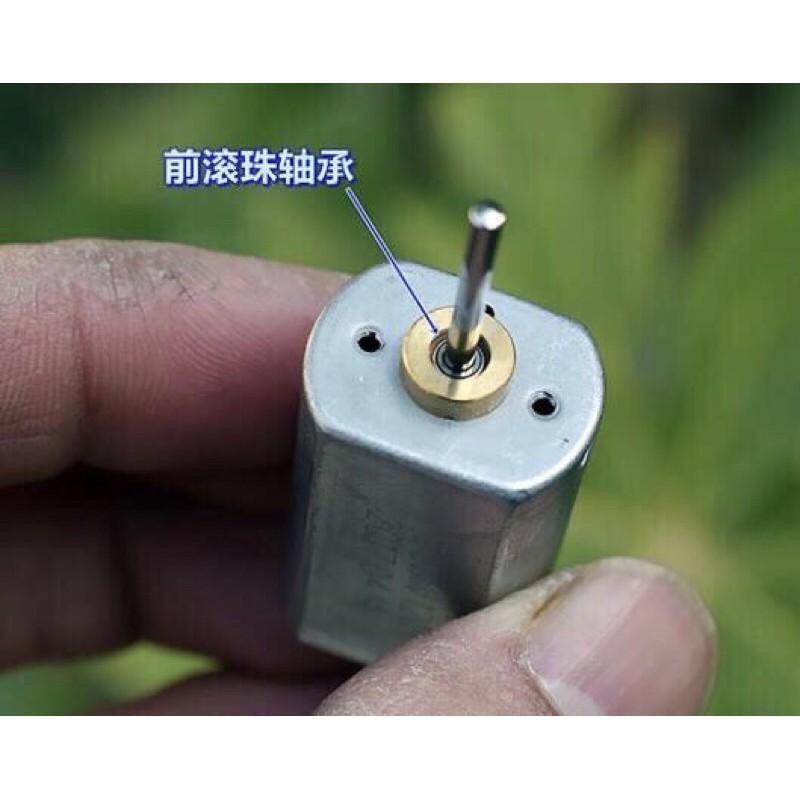 180馬達 前滾珠軸承  強磁 碳刷 DC5V 15800 轉  大扭力 長壽命-細節圖4