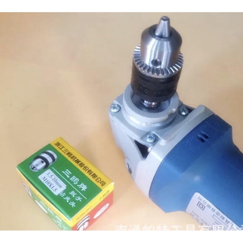 角磨機變手電鑽 角磨機專用夾頭 M10*1.5 4寸100型 手持砂輪機-細節圖2