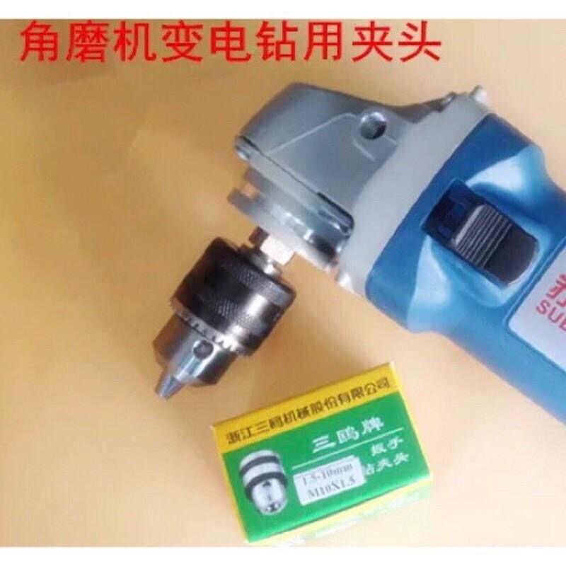 角磨機變手電鑽 角磨機專用夾頭 M10*1.5 4寸100型 手持砂輪機-細節圖4