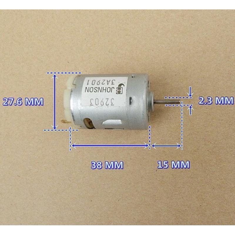 (全新庫存/暴力380) 德昌 暴力 380 電機 馬達 船模 車模 DC 7.4V 32500轉 高速 模型電機-細節圖6